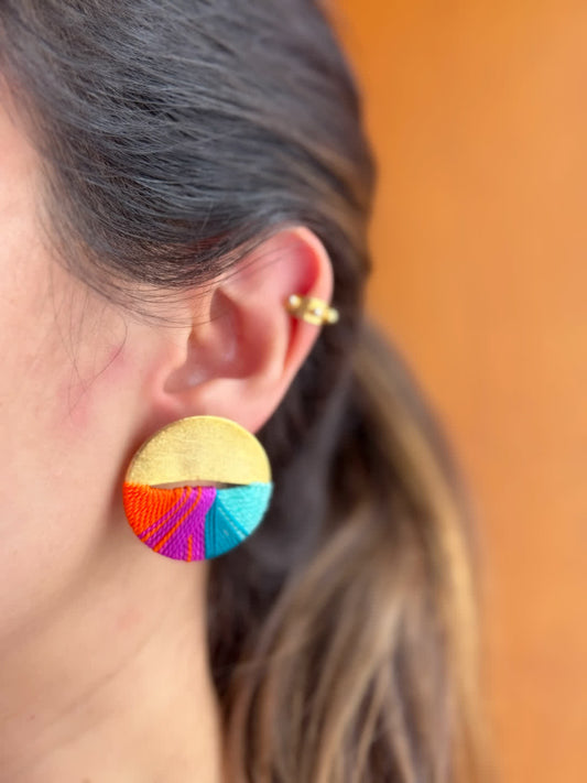 Aretes Topo Centaurus Mini ice cream - Sara´s accesorios