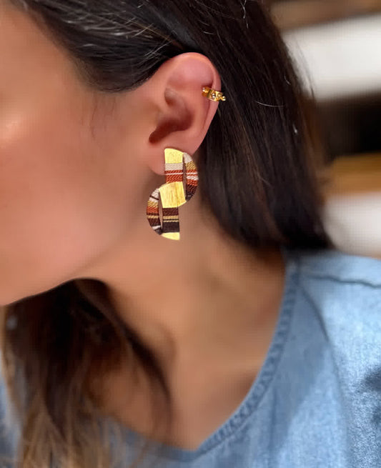 Aretes Cayo Rum Mini Arequipe