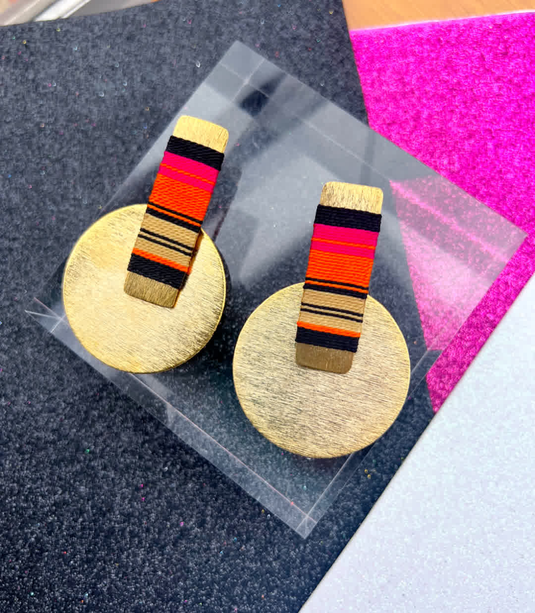 Aretes Amazonia Redondo Macuna Cleopatria