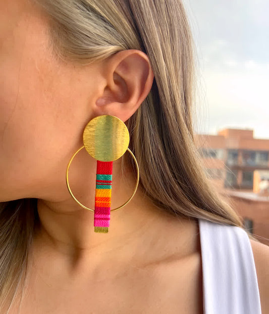 Aretes Amazonia Manaca Sandia