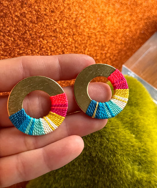 Aretes Praga Afrodita Midi Marruecos - Sara´s accesorios