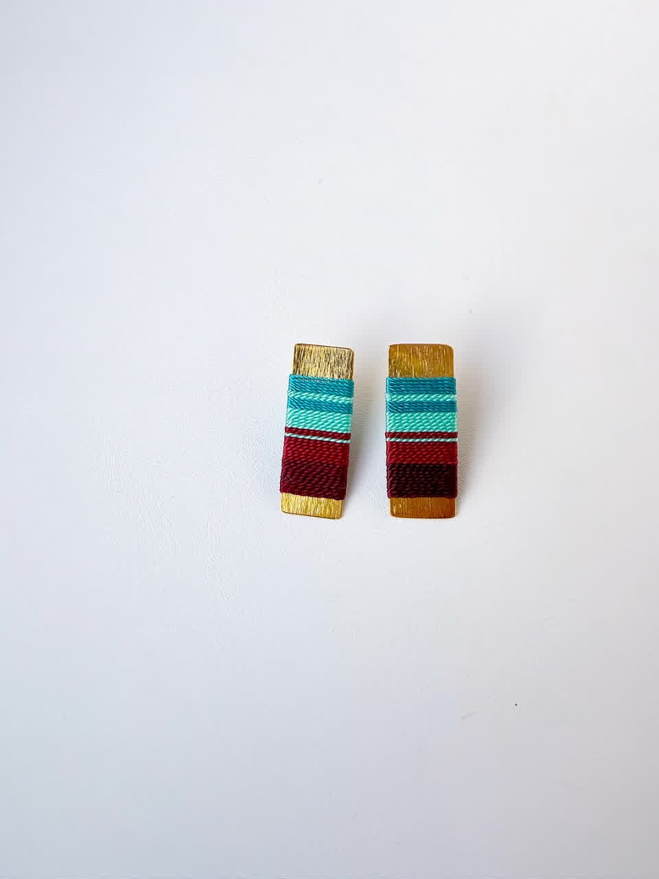 Aretes Praga Maxi Ellen Vino Celeste