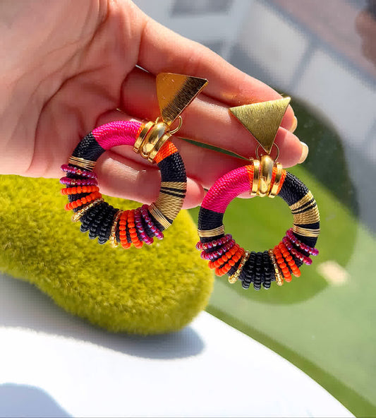 Aretes Metis Mini Cleopatra - Sara´s accesorios