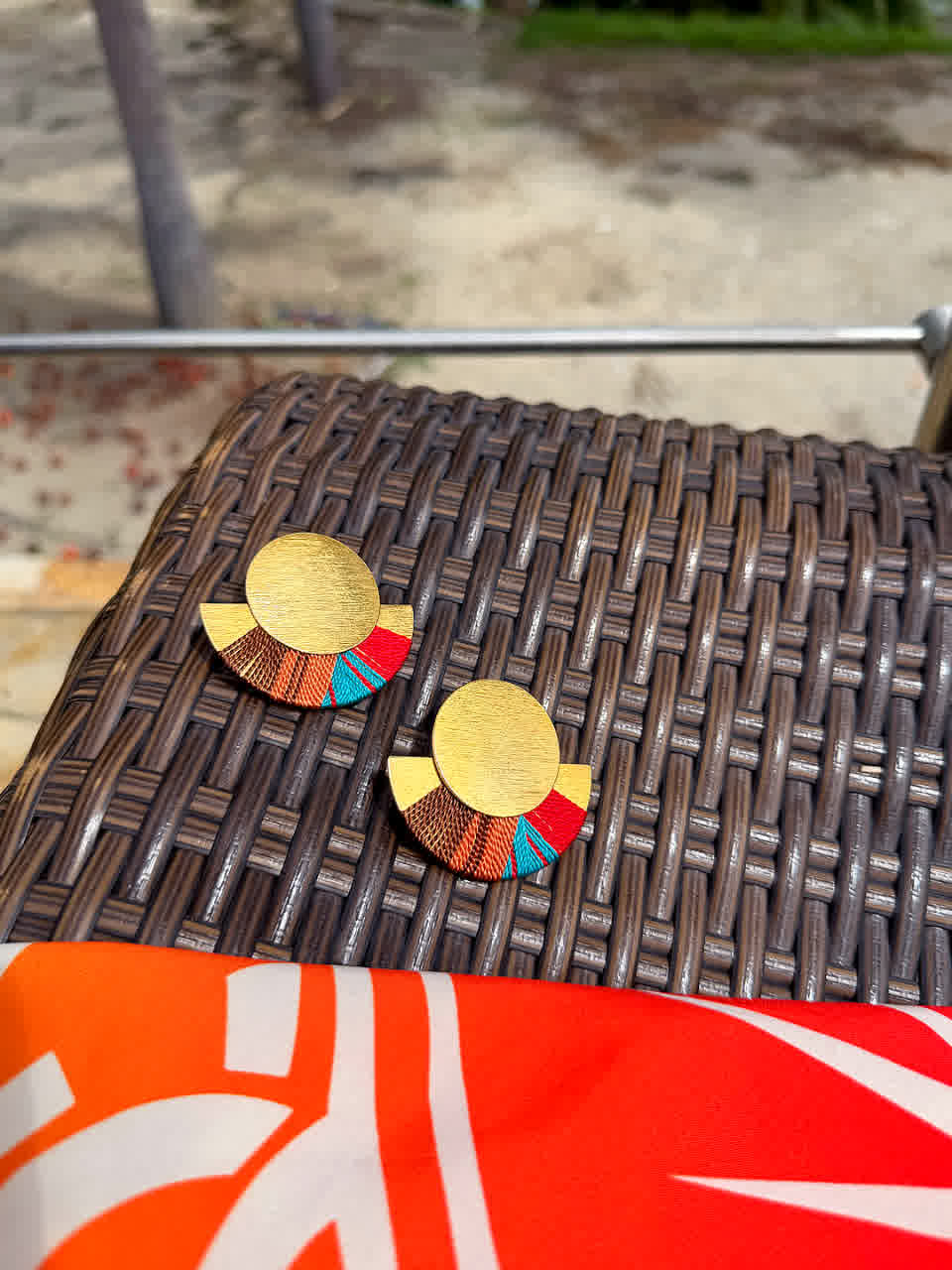 Aretes Caribe Tobago Mokare