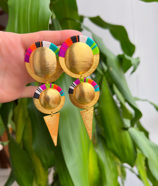 Aretes Amazonia Piraruku Catrina