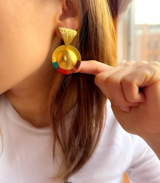 Aretes Origen Tequendama Mokaré - Sara´s accesorios