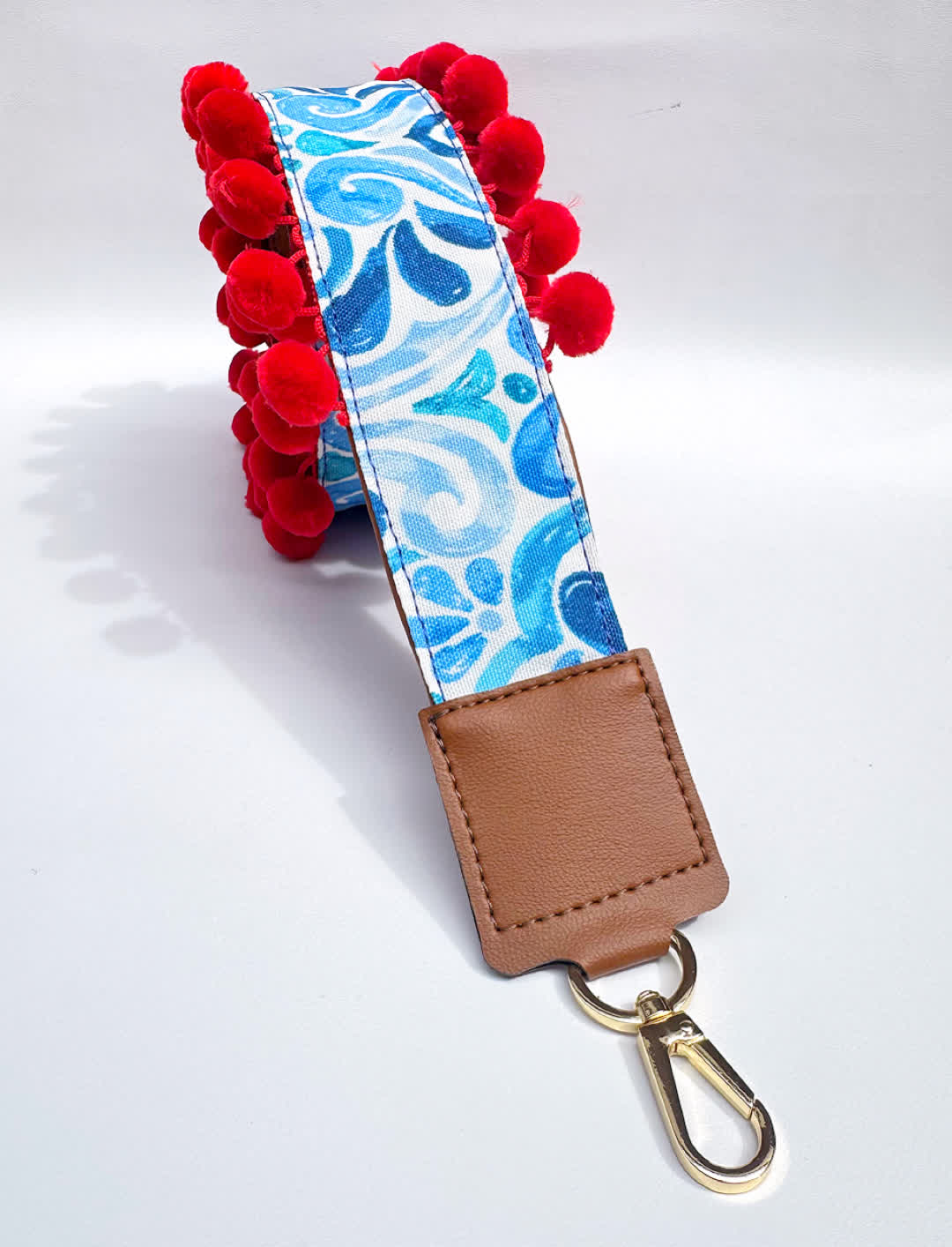 Asa Lona pompón Rojo - Sara´s accesorios