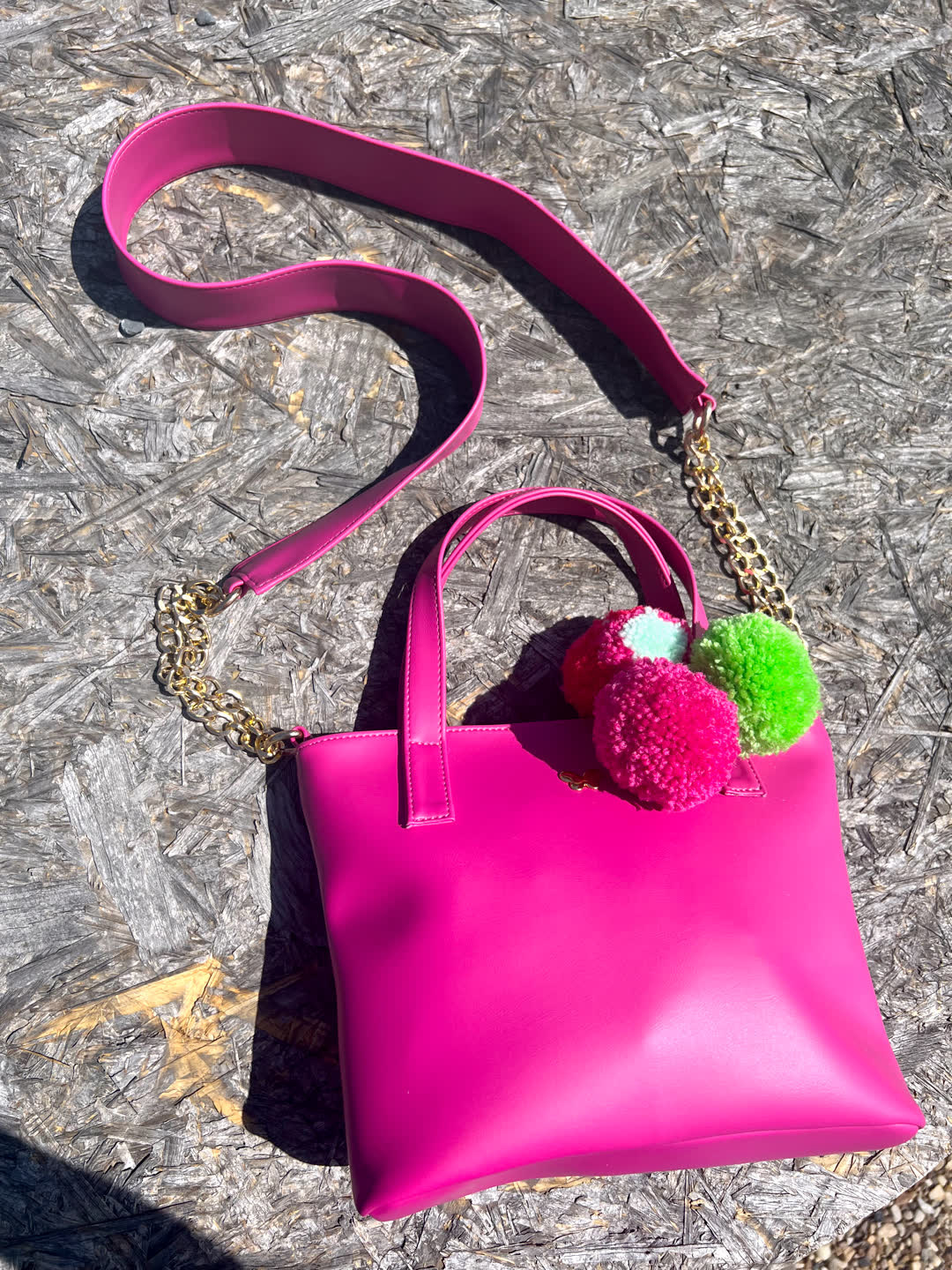 Bolso Diana Fucsia - Sara´s accesorios