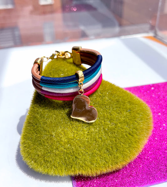 Brazalete Constelacion Hercules Azul Radiante - Sara´s accesorios