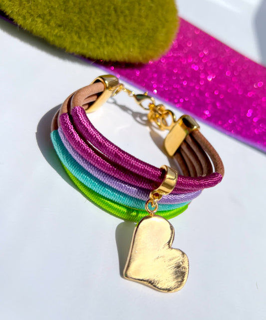 Brazalete Constelacion Hercules Purple - Sara´s accesorios