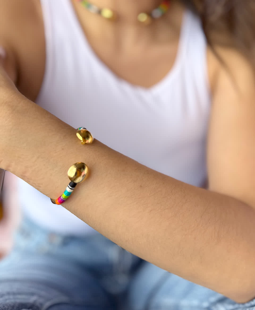 Brazalete Caribe Isla Margarita Catrina - Sara´s accesorios