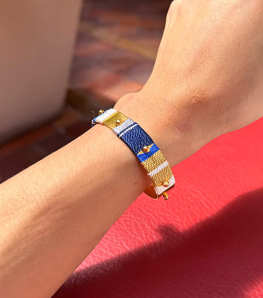 Brazalete Amazonia Midi Nauty Blue