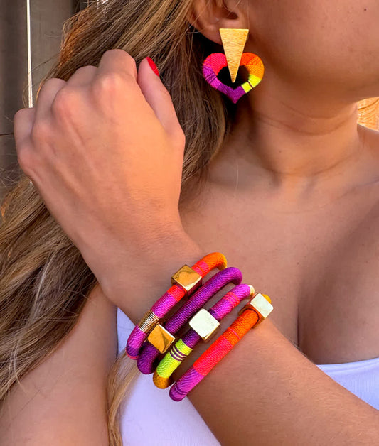 Brazalete Orion Maracuya - Sara´s accesorios