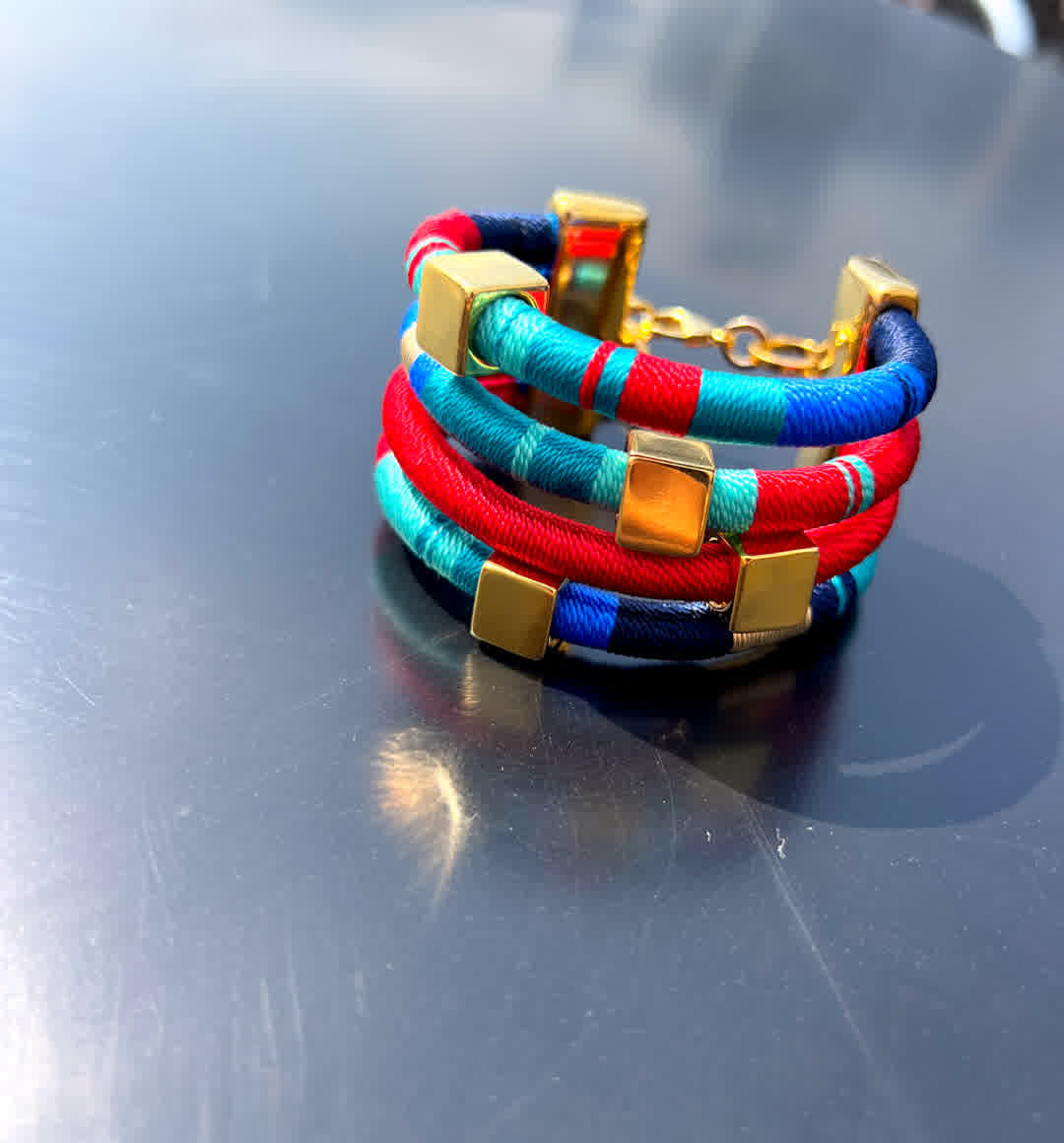 Brazalete Orion Naval - Sara´s accesorios