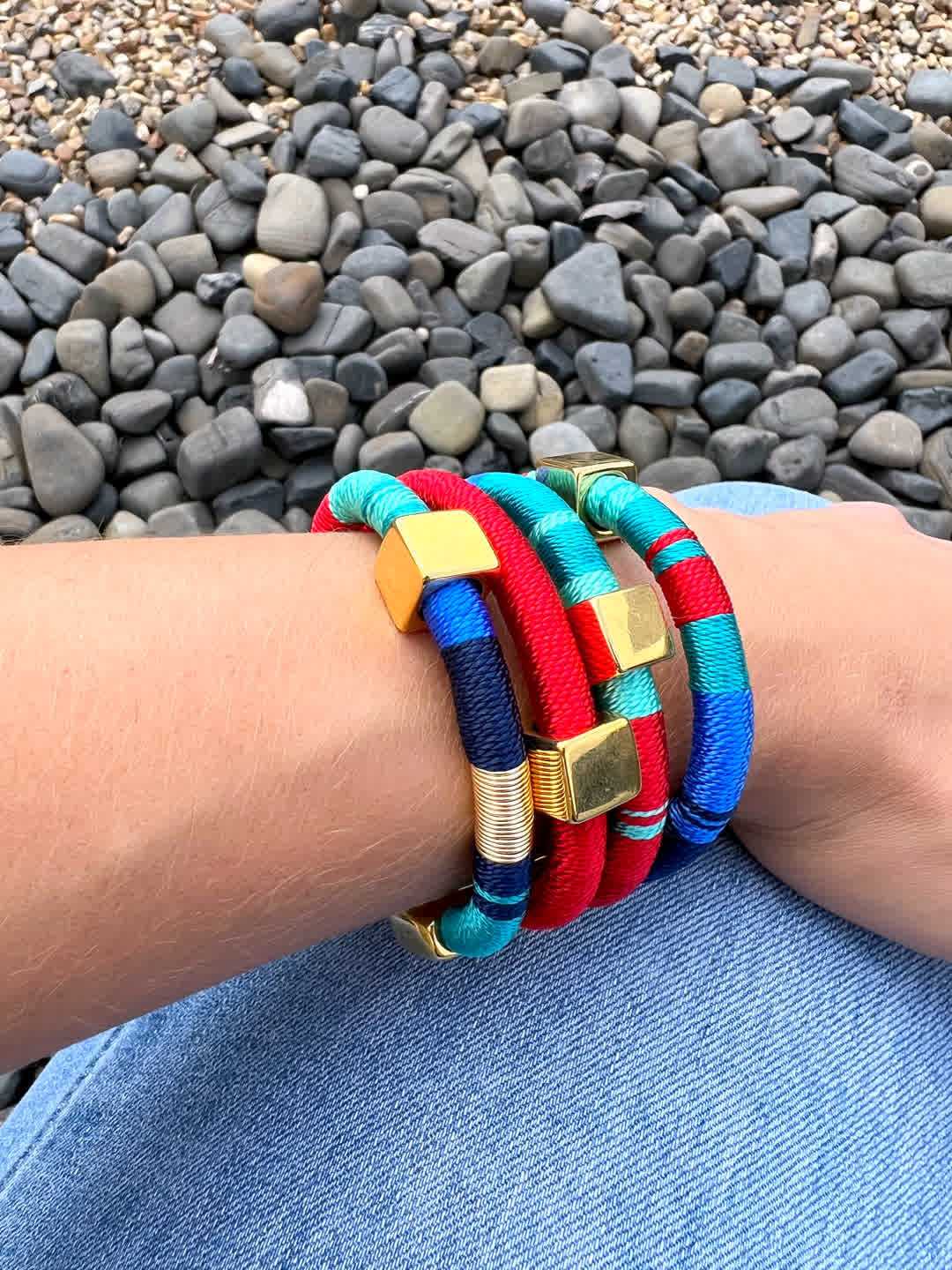 Brazalete Orion Naval - Sara´s accesorios