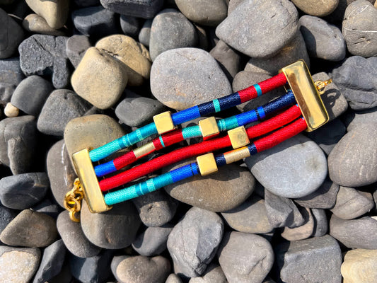 Brazalete Orion Naval - Sara´s accesorios