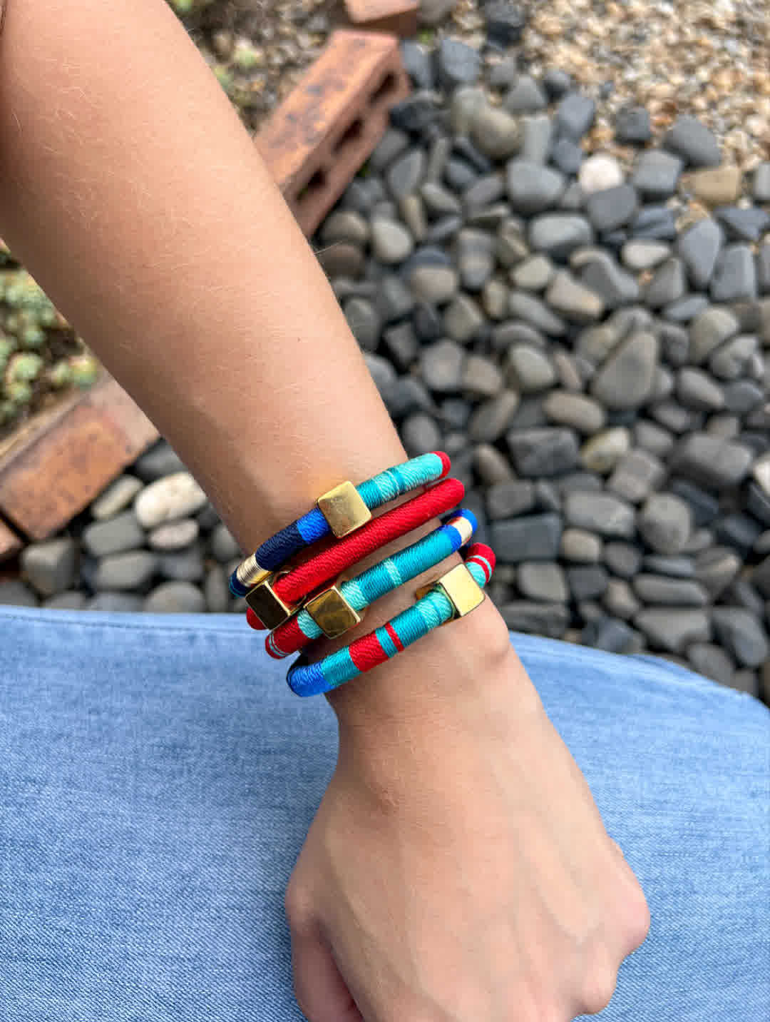 Brazalete Orion Naval - Sara´s accesorios