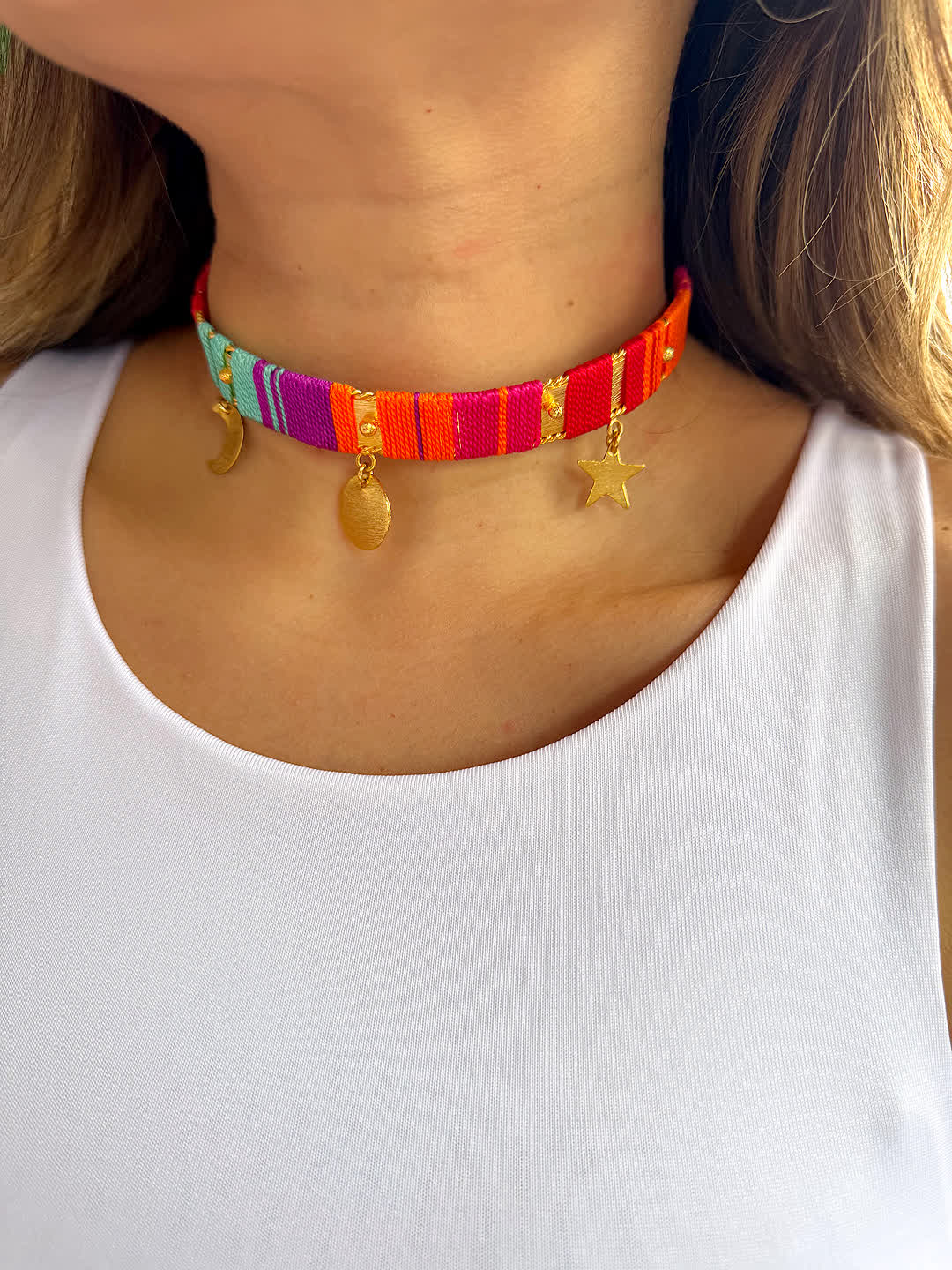 Choker Amazonia Bora Fresa
