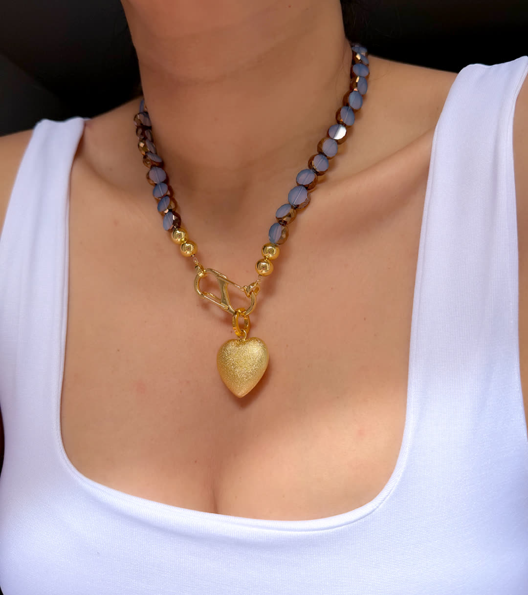 Collar Açai gris