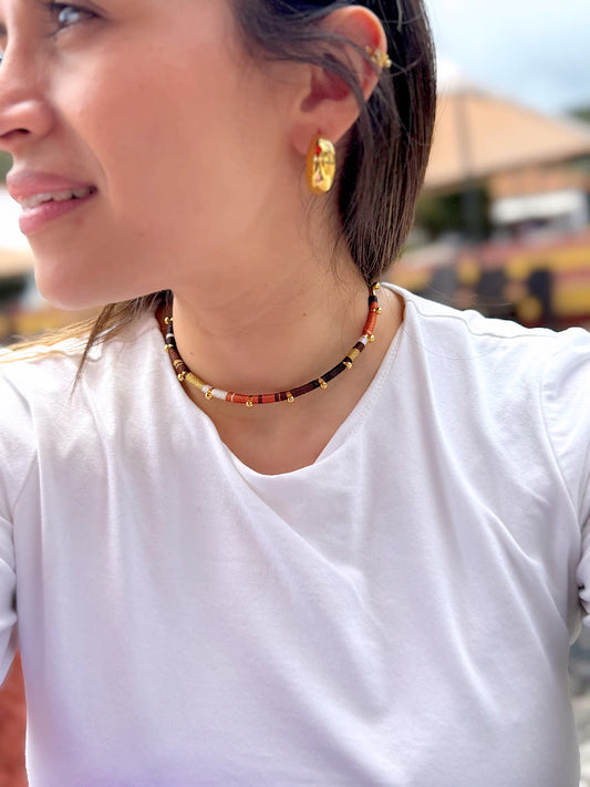 Choker Praga Lia Aro Balines Arequipe