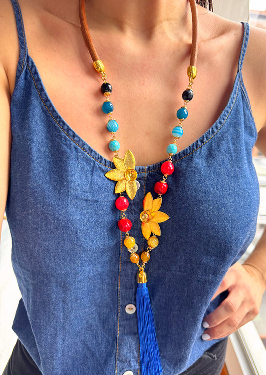 Collar Caño Cristales Colombia - Sara´s accesorios