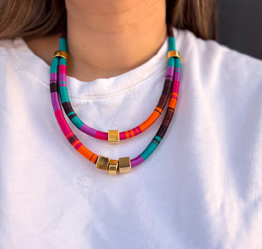 Collar Caribe Ibiza Chocolate