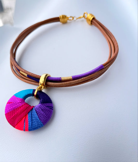 Collar Choker Zipaquira Galactica - Sara´s accesorios