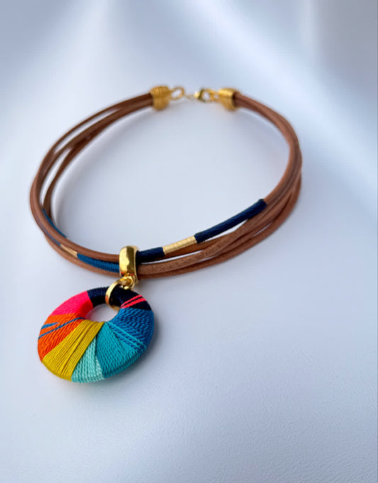 Collar Choker Zipaquira Santorini - Sara´s accesorios