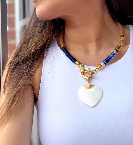 Collar Caribe Isla Nauty Blue