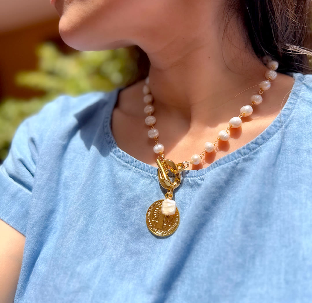 Collar Perlas Fenix
