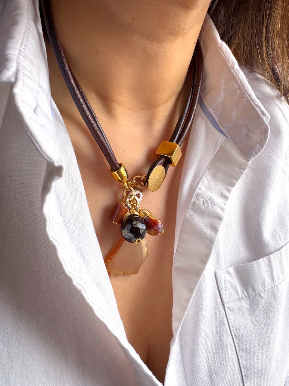 Collar Origen Quindio Arequipe - Sara´s accesorios