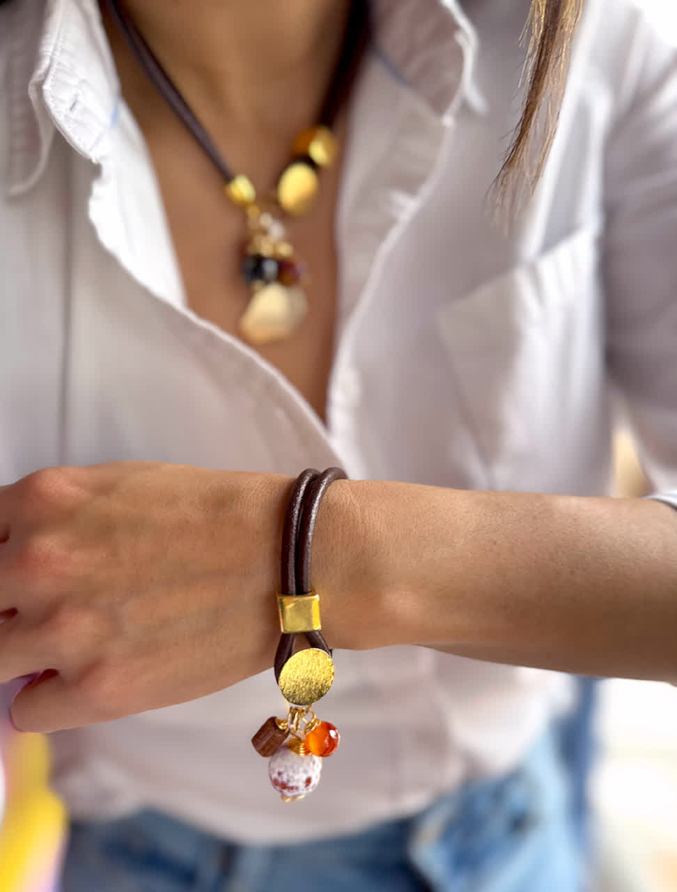 Collar Origen Quindio Arequipe - Sara´s accesorios
