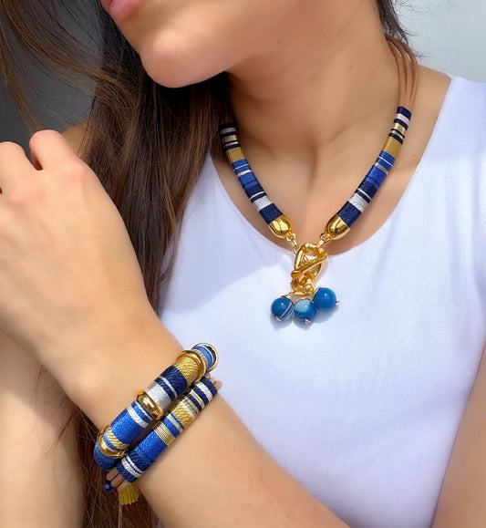 Collar Origen Tatacoa Nauty Blue