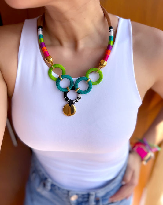 Collar Origen Valle de Cocora Catrina - Sara´s accesorios