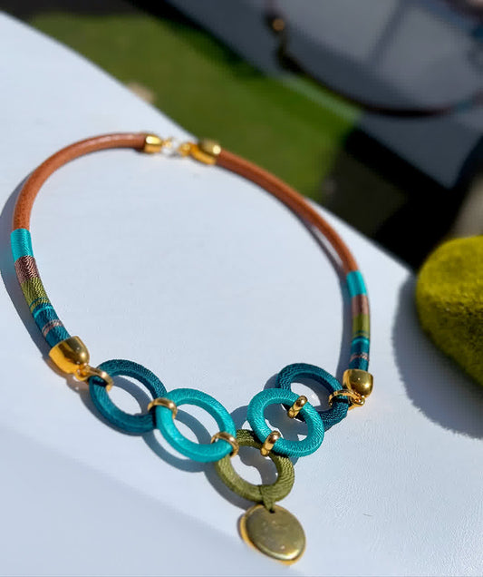 Collar Origen Valle de Cocora Palma de Cera - Sara´s accesorios