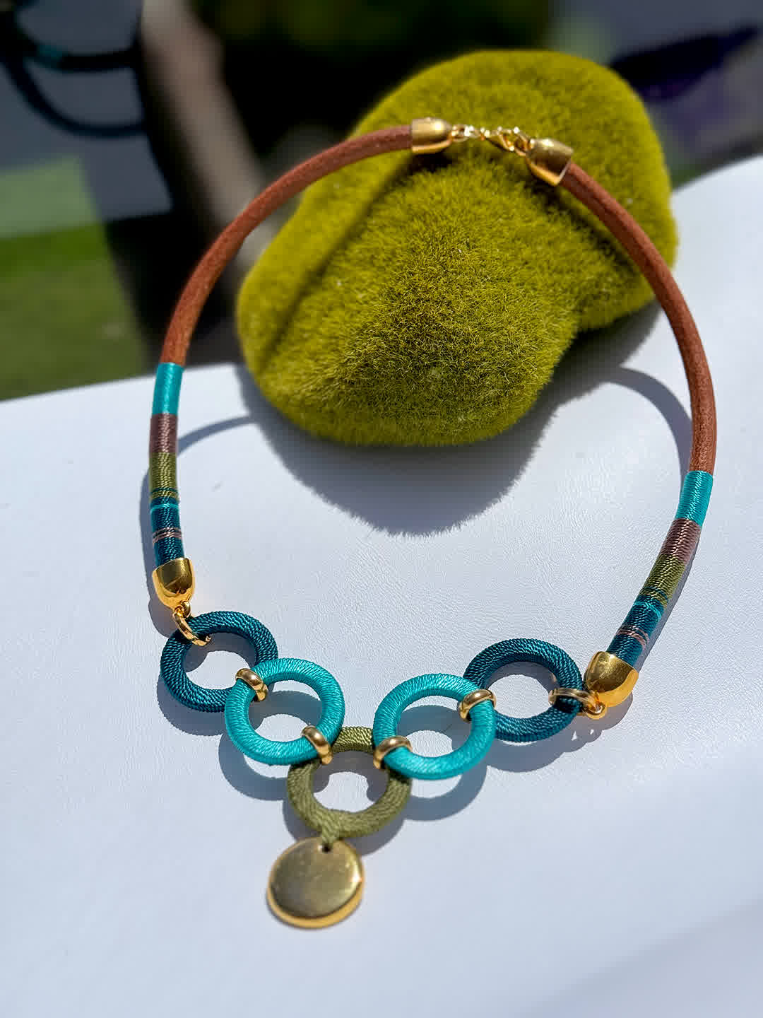 Collar Origen Valle de Cocora Palma de Cera - Sara´s accesorios