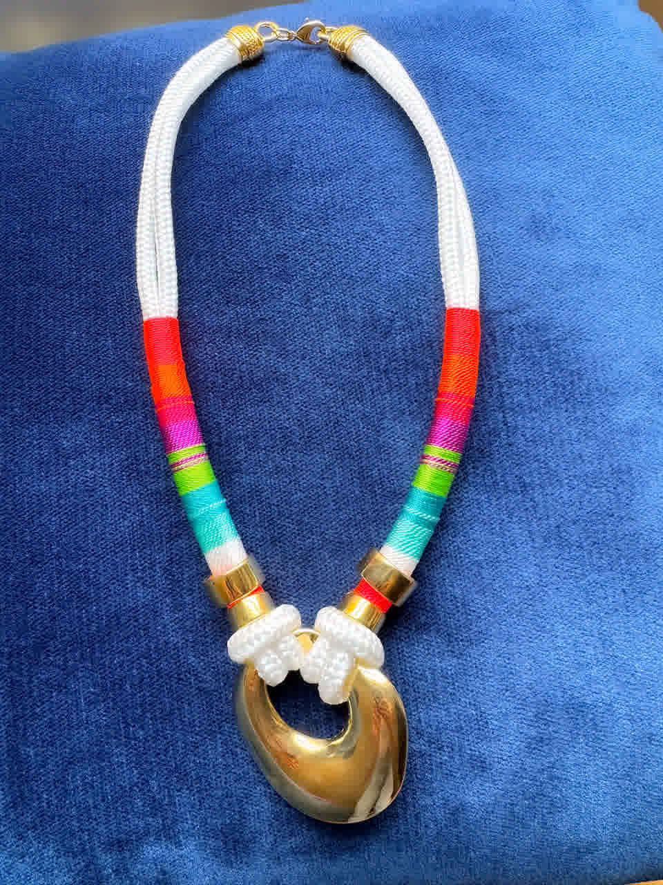 Collar Sparkle Violeta Candy Pop
