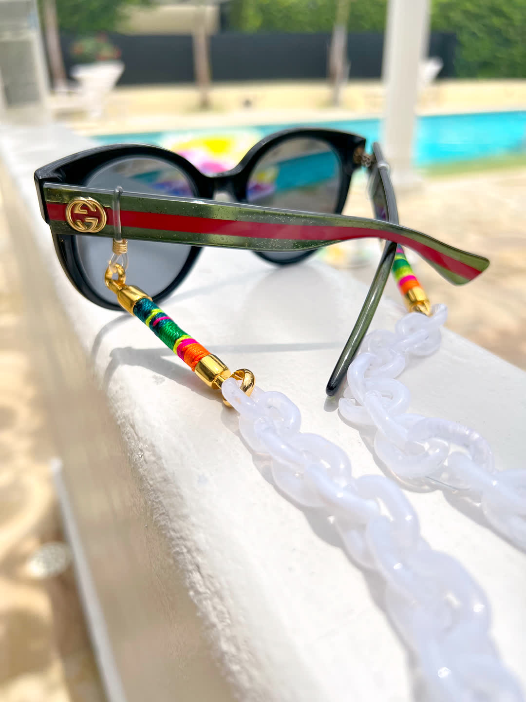 Cuelga Gafas Chain Primavera - Sara´s accesorios