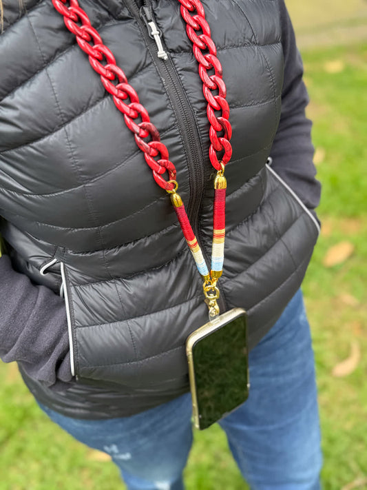 Porta Celular Maxi Granate - Sara´s accesorios