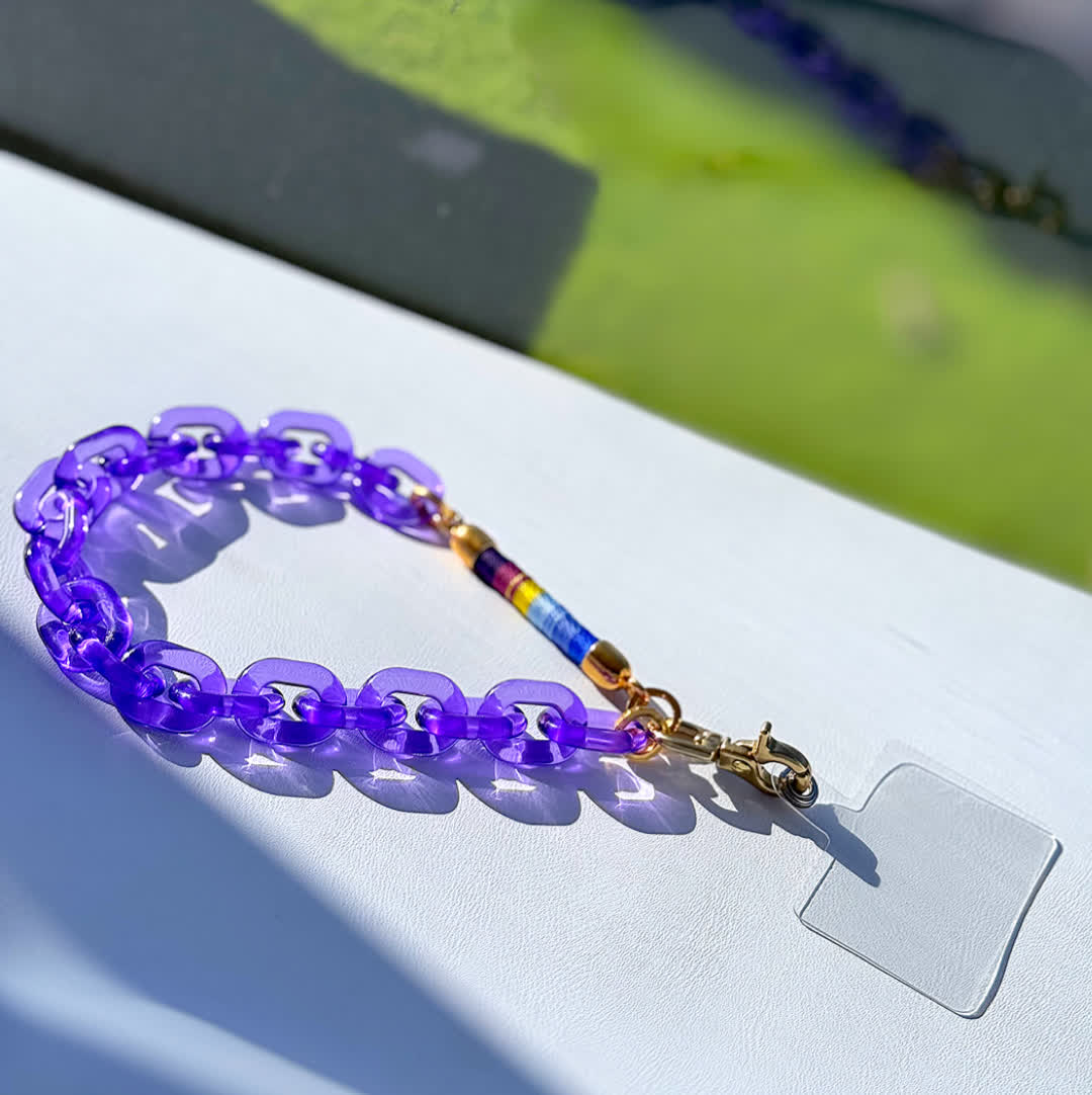 Porta Celular Mini morado zafir - Sara´s accesorios