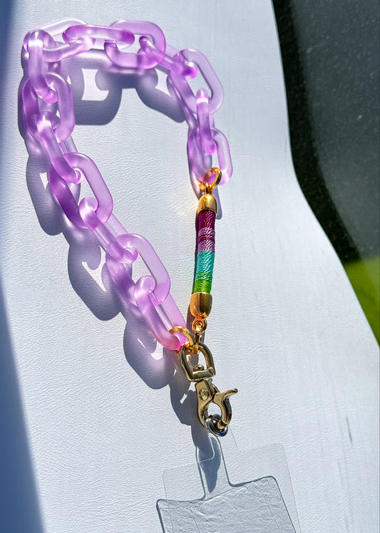 Porta Celular Mini lila purple - Sara´s accesorios