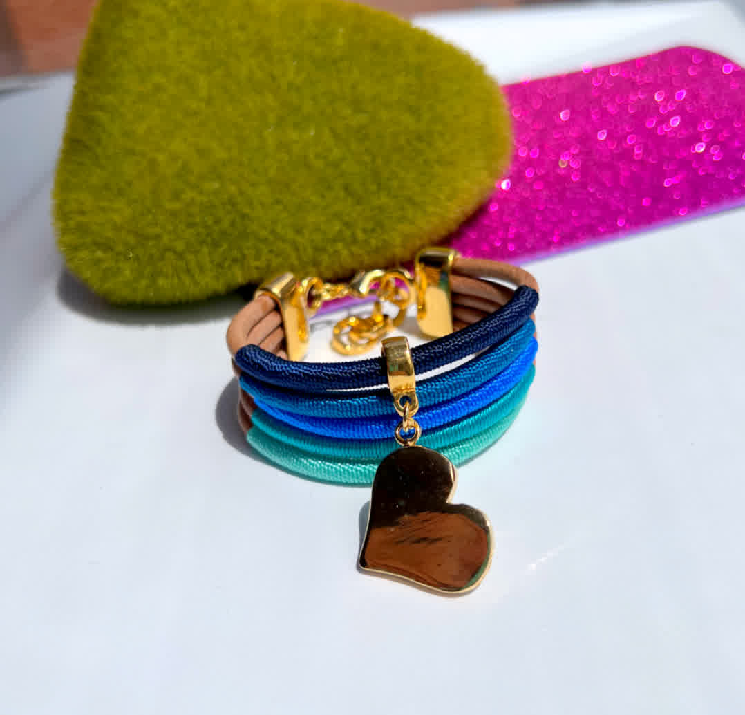 Brazalete Constelacion Hercules Azules - Sara´s accesorios
