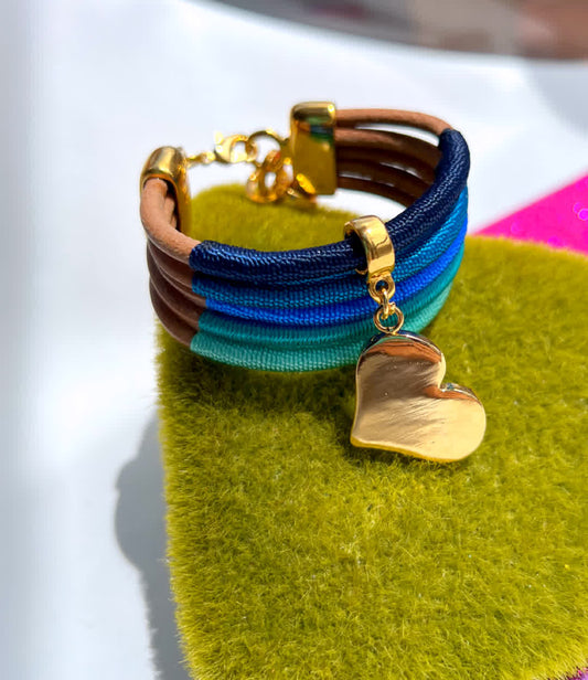 Brazalete Constelacion Hercules Azules - Sara´s accesorios