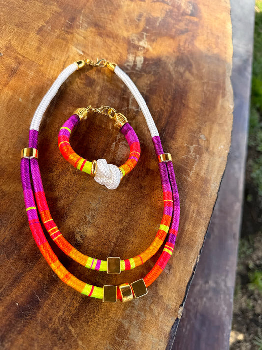 Collar Caribe Ibiza Maracuya