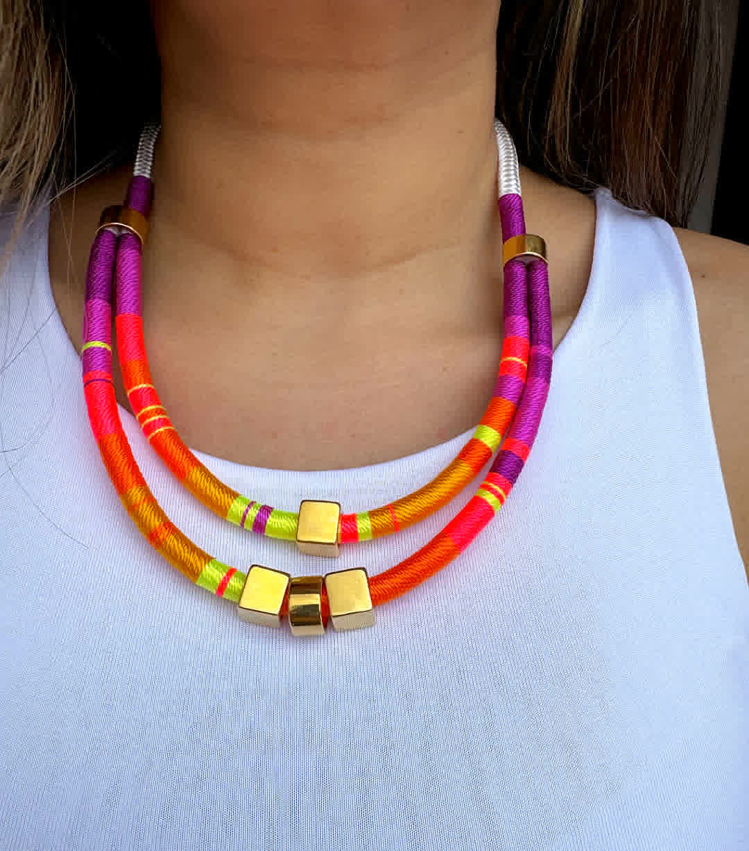 Collar Caribe Ibiza Maracuya