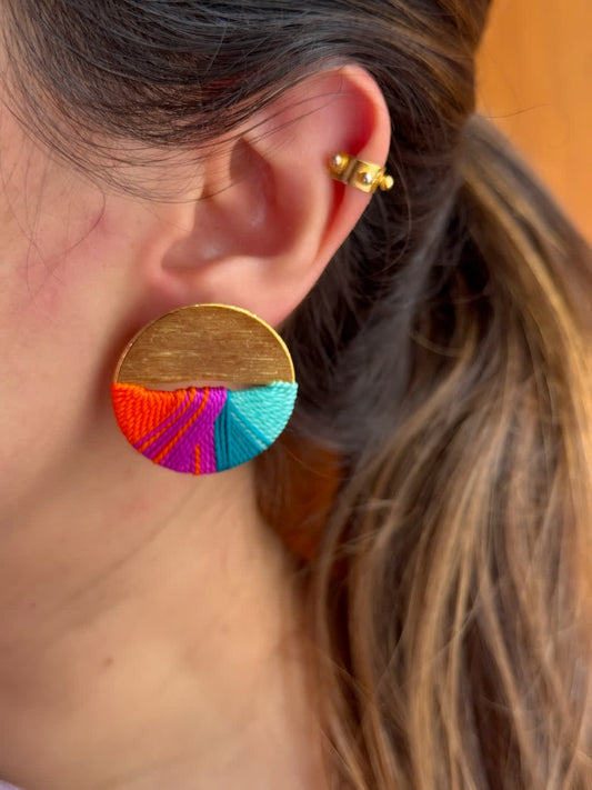 Aretes Topo Centaurus Mini ice cream - Sara´s accesorios