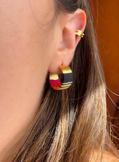 Aretes Candoga Caribe Mini Rosario Cleopatra