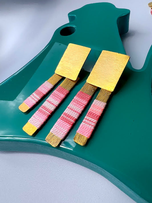 Aretes Amazonia Parana Rosados