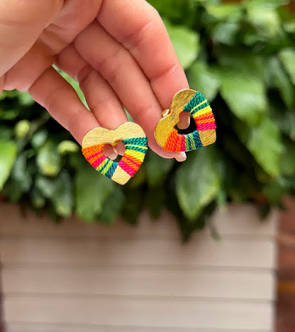 Aretes Praga Afrodita Corazon Primavera