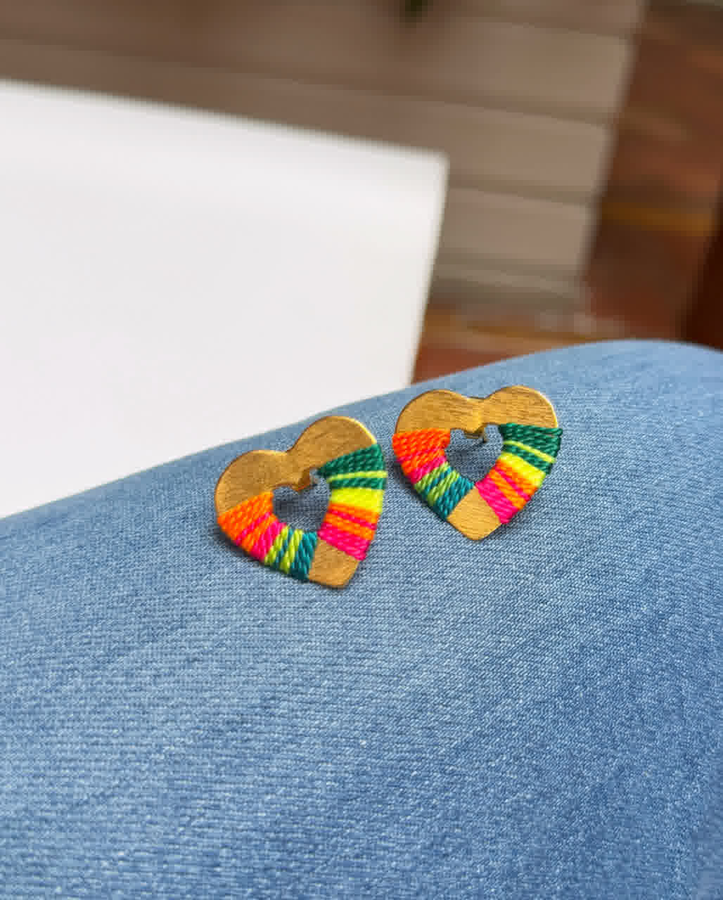 Aretes Praga Afrodita Corazon Primavera